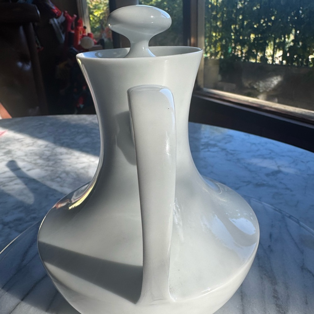 White teapot by Espana Blanca Block Bidasoa - Picture 8 of 10